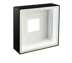 RIH75-máquina de visión cuadrada, sin sombras, tipo angular, fuente de luz difusa, CCD, visión mecánica, rojo, verde, azul, blanco