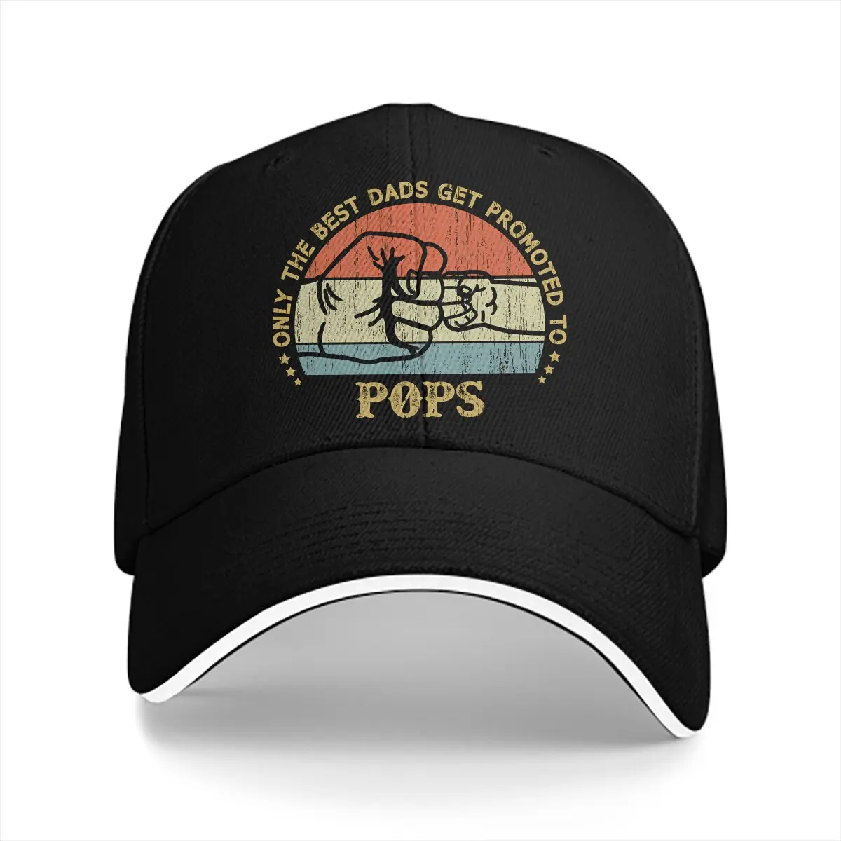 

Summer Cap Sun Visor Promoted To Pops Hip Hop Caps Father Day Cowboy Hat Peaked Hats