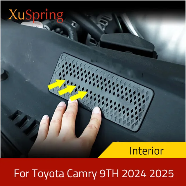 Do Toyota Camry 9TH 2024 2025 Wlot powietrza silnika Wentylacja Pokrywa ochronna Naklejka Ochrona Akcesoria do stylizacji samochodu