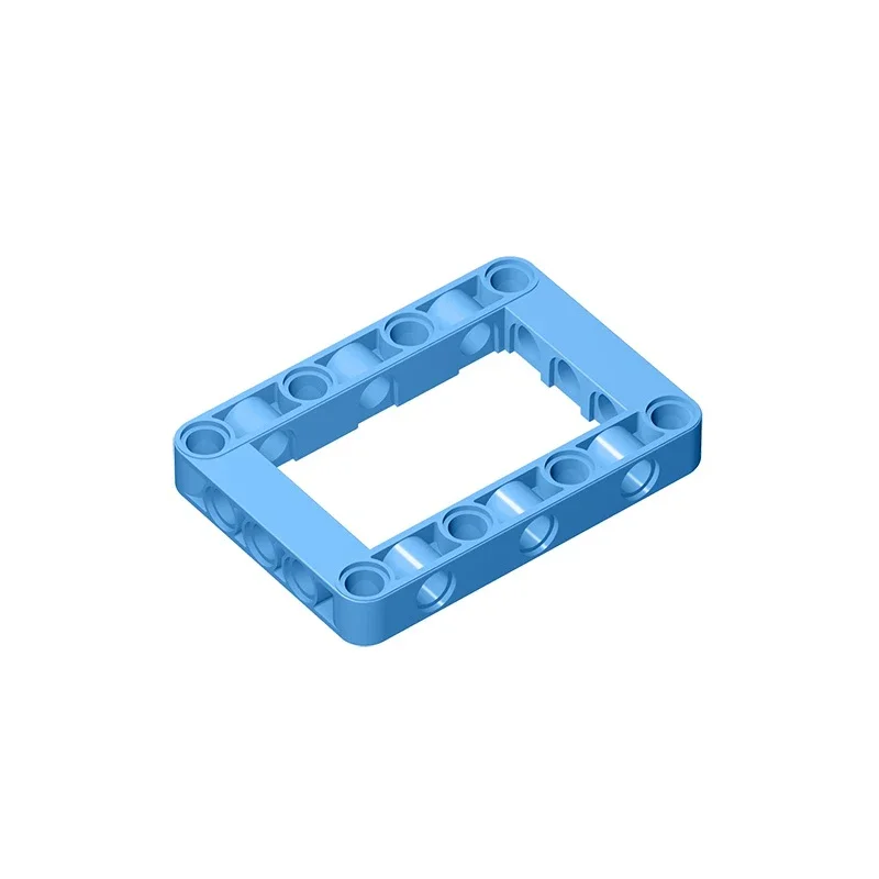 GDS-972 Technical, Liftarm, Modified Frame Thick 5 x 7 Open Center compatible with lego 64179 DIY Educational Blocks