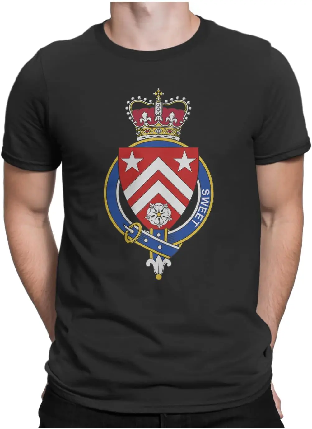 

Men's English Garter Family Sweet T-Shirt