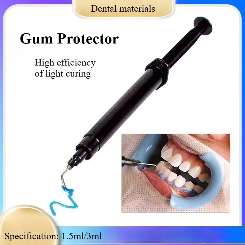 Gel protecteur gingivale pour blanchiment dentaire - close-up view