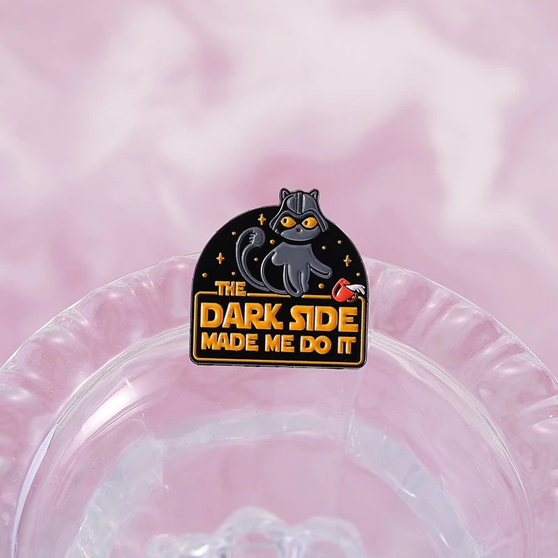 Come To The Cat Side Enamel Pin Brooch