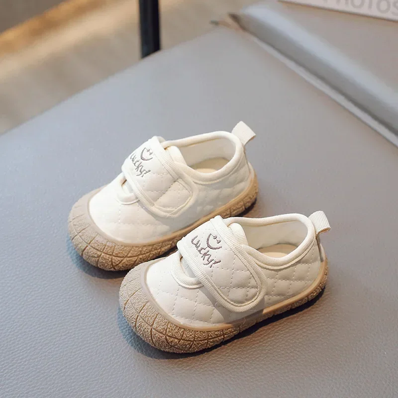 

Baby Walking Shoes Lucky 2025 Spring Anti slip Boys and Babies Steady Shoes Velcro Girls and Children's Shoes Cartoon Shoes