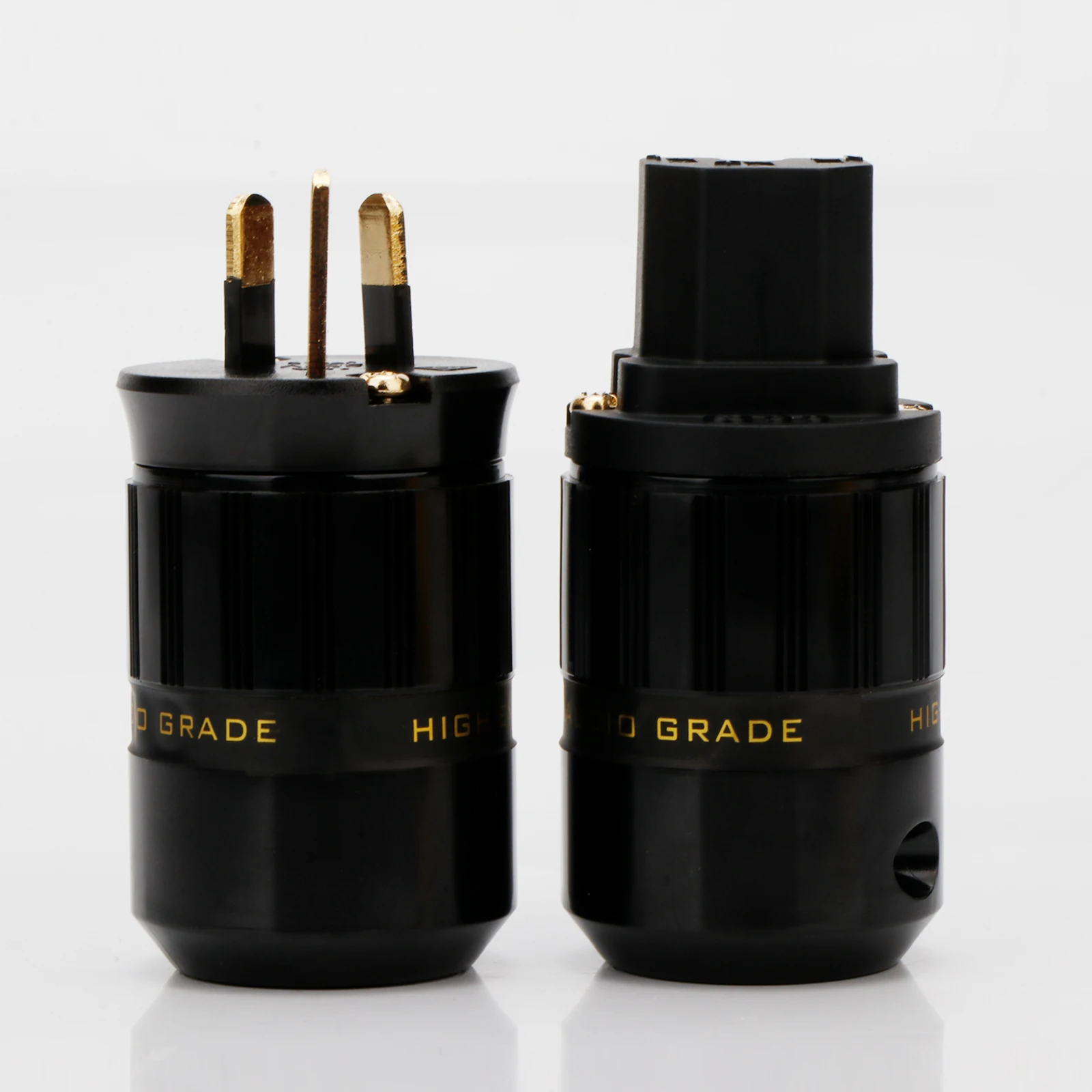 HIFI لتقوم بها بنفسك التيار المتناوب موصل مقبس الطاقة الاتحاد الأوروبي الاتحاد الأفريقي الولايات المتحدة IEC320 ذكر أنثى قابس طاقة كهربائي مدخل المخرج لكابل مكبر الصوت الطاقة