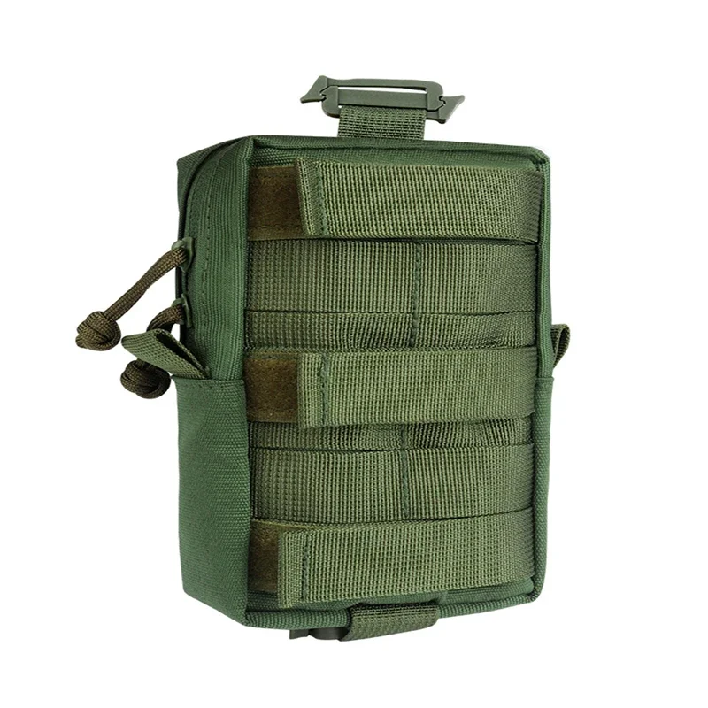 Reiserucksack Schultergurt Kleinigkeiten Taschen Pack Schlüssel Taschenlampe Handytasche Molle Outdoor Camping EDC Werkzeuge Tasche Zubehör – Detail 11