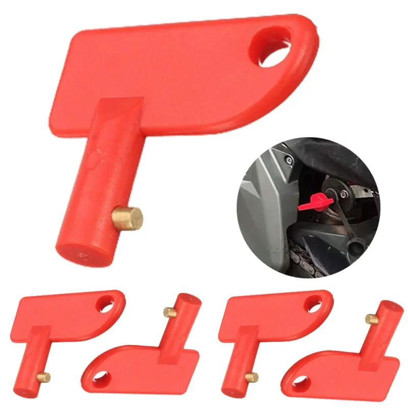 

5Pcs Car Spare Key Battery Power Switch Disconnect Isolator Micro Power Off Switch Key Van Automobile Marine Accessories