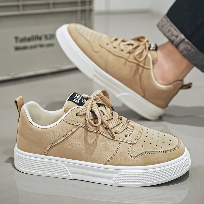 

Men's Comfortable Casual Shoes, Anti Slip High-quality Leather Promotion, Breathable Sports Shoes 2024 New Plus 39-46