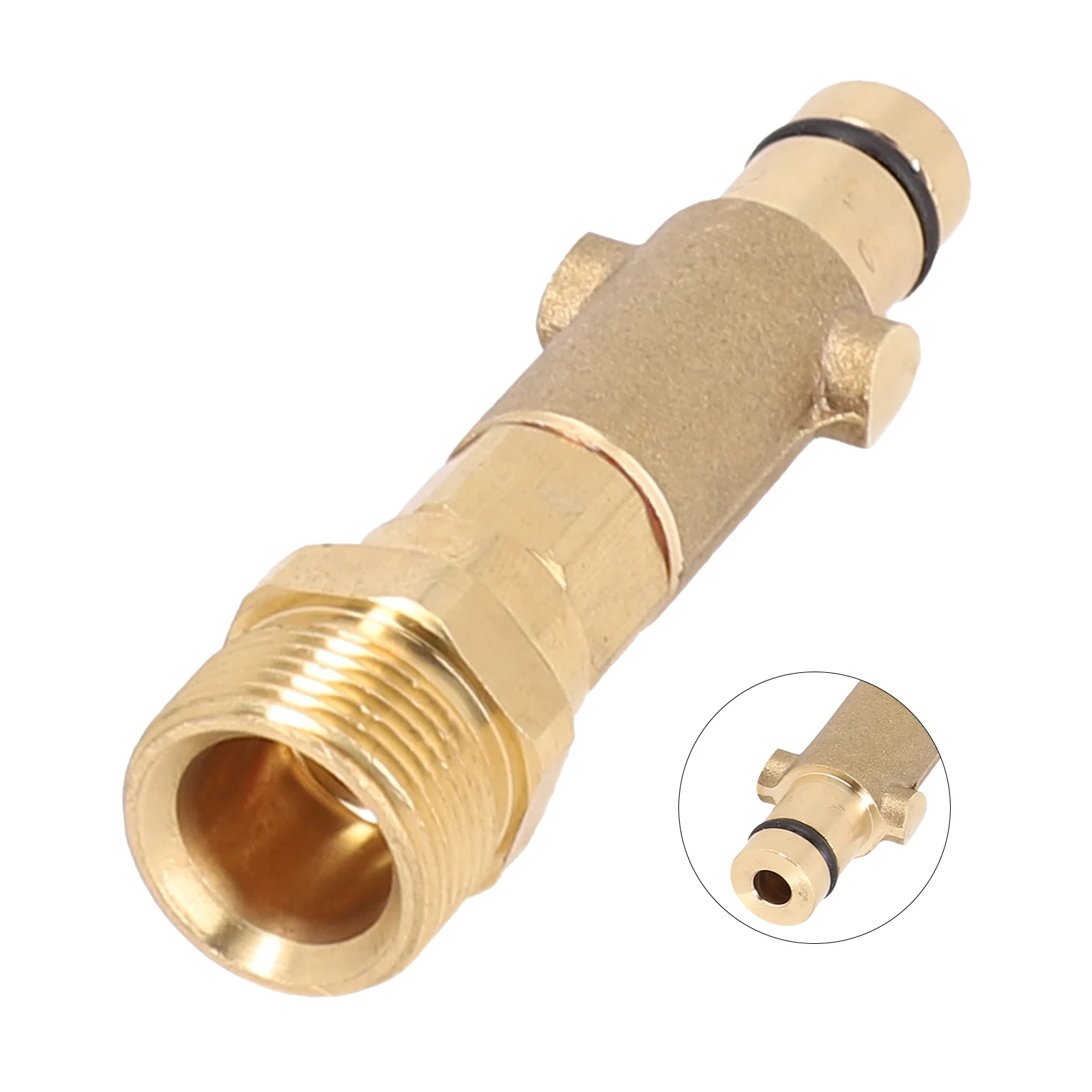 Brass Bayonet Adapter M22 Male Thread for Nilfisk External Thread Cleaners Connects Spray Accessories Seamlessly