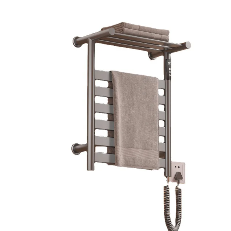 

Constant temperature electric towel rack, no punching rack in household bathroom