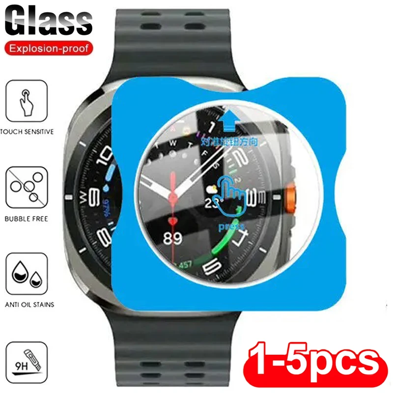 

Tempered Glass For Samsung Galaxy Watch 47mm 40mm 44mm 45 46 43mm 42mm Premium Screen Protector Galaxy Watch Ultra 7 6 5 4 Glass