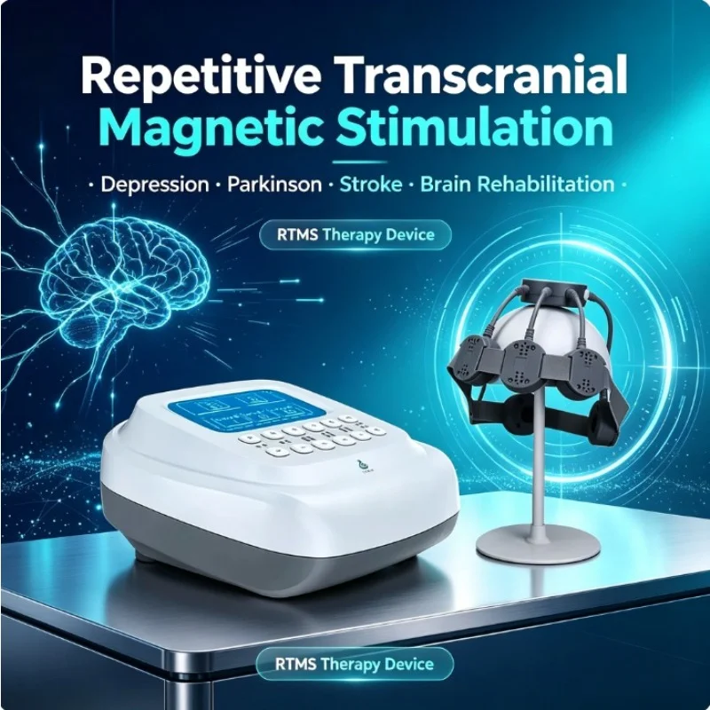 Repetitive Transcranial Magnetic Stimulation Depression Parkinson Stroke Brain Rehabilitation Device RTMS