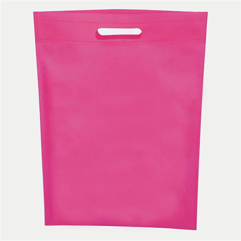 Sacs d\'emballage cadeau personnalisés, sacs de recyclage, sacs à provisions en tissu non tissé, 25x35cm, 20 pièces par lot