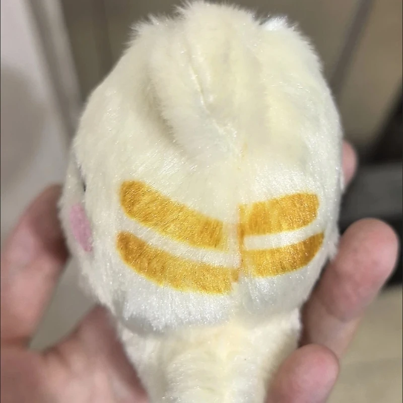 لينة ولطيفة الأصفر هريرة ألعاب من نسيج مخملي سوبر رائعتين هريرة ألعاب من نسيج مخملي دمية قلادة ظهره ملحق قلادة المفاتيح هدية