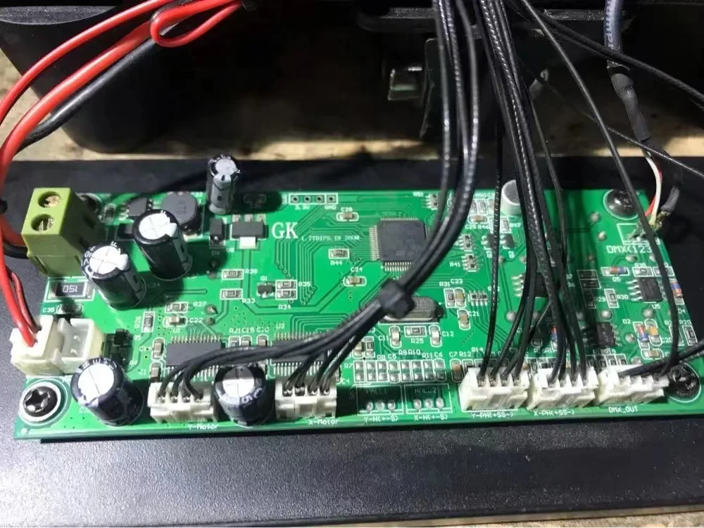 Main Board Motherboard Display Parts For 19X15W Zoom Beam Led Moving Head Light DJ Equipment Music Lighting