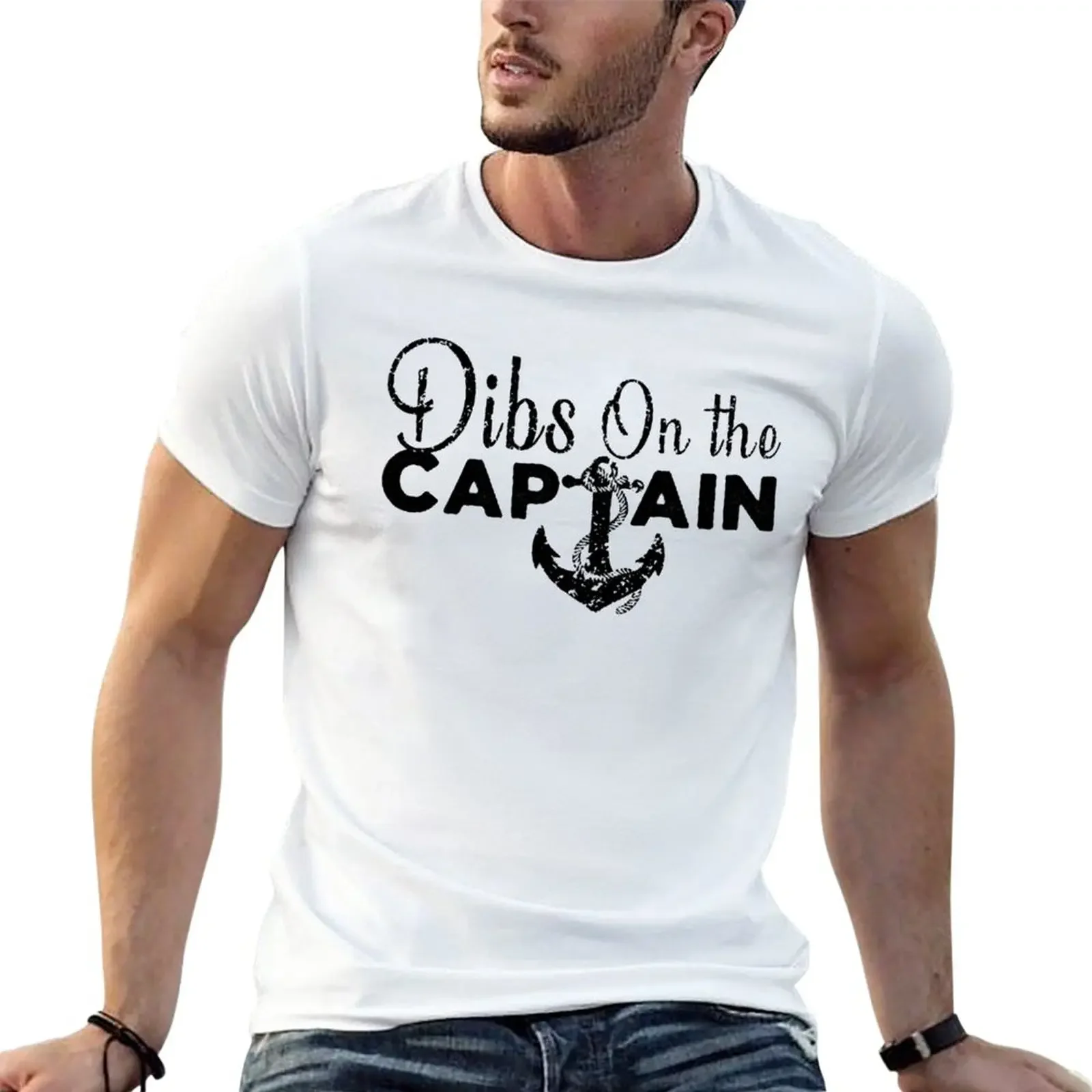 dibs on the captain T-Shirt customs design your own animal prinfor boys customs mens t shirts