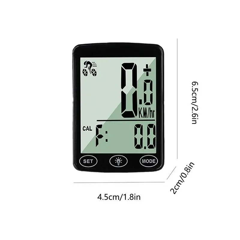 Wireless Bicycles Computer Waterproof Automatic Cycle Bikes Computer Smart Road Bicycles Computer Clear Cycling Speedometer For image 6