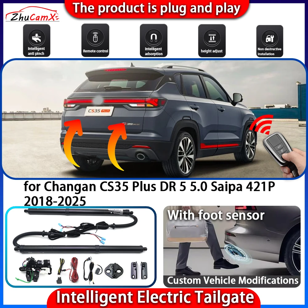 

Smart Powered Tailgate System for Changan CS35 Plus DR 5 5.0 Saipa 421P 2018-2025 Automatic Intelligent Electric Lift Control