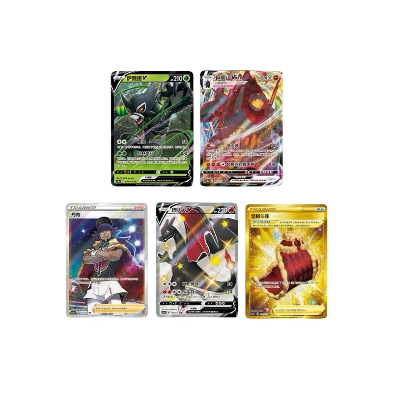 Originale Pokemon Trading Card Game Sword & Shield Charizard Vmax Eternatus Battle Booster box cinese Collect Card Boy Toys Gift