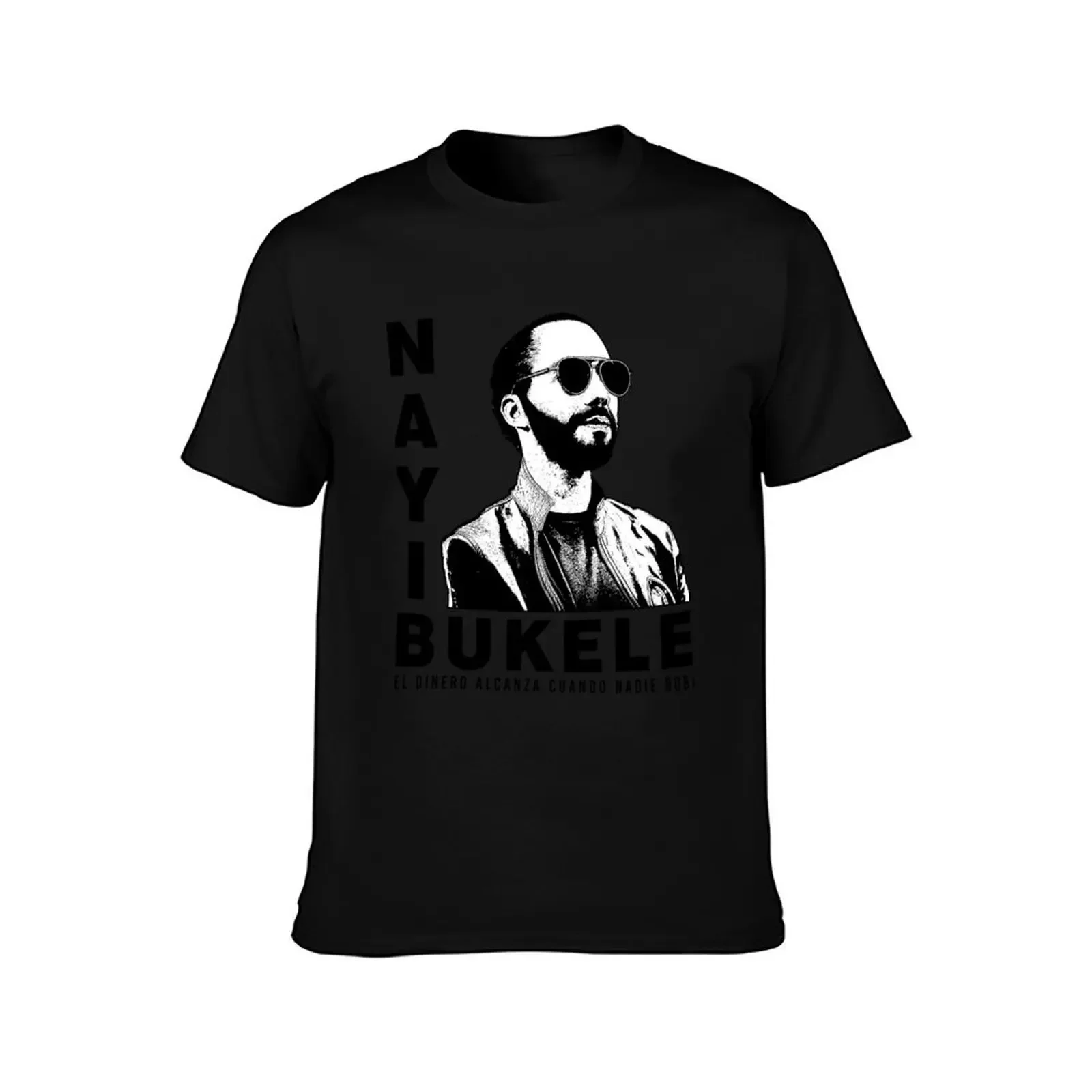 Nayib Bukele T-Shirt luxury designer vintage cotton man t-shirts men workout shirt