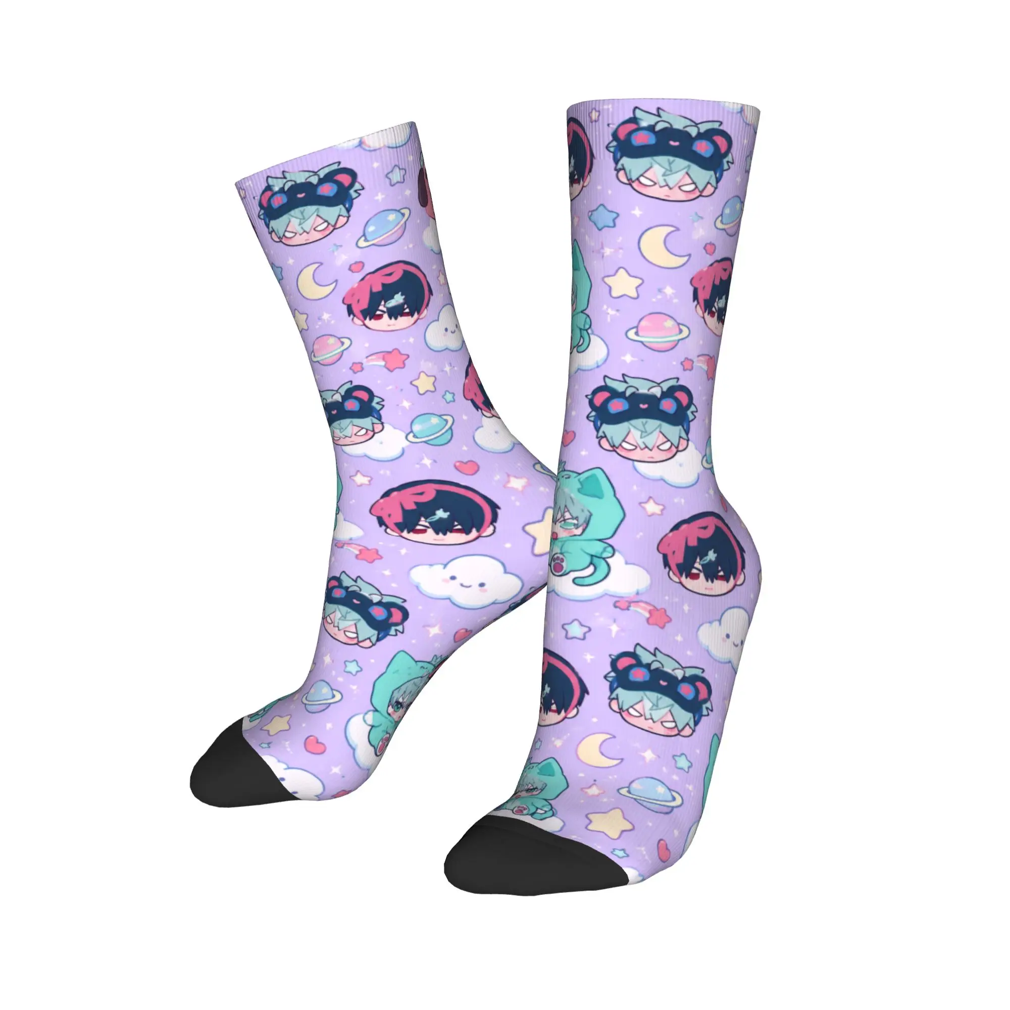 Ivantill Till Alien Stage Chibi Graphic Socks  Novelty Stockings Women Men Warm Soft Running Sports Socks Autumn Non-Slip Socks