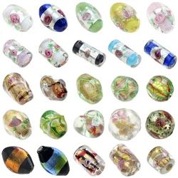 2PCS/Lot Limited Chinese Traditional Craft Handmade Lampwork Beads For Necklace/Earring DIY Jewelry Making