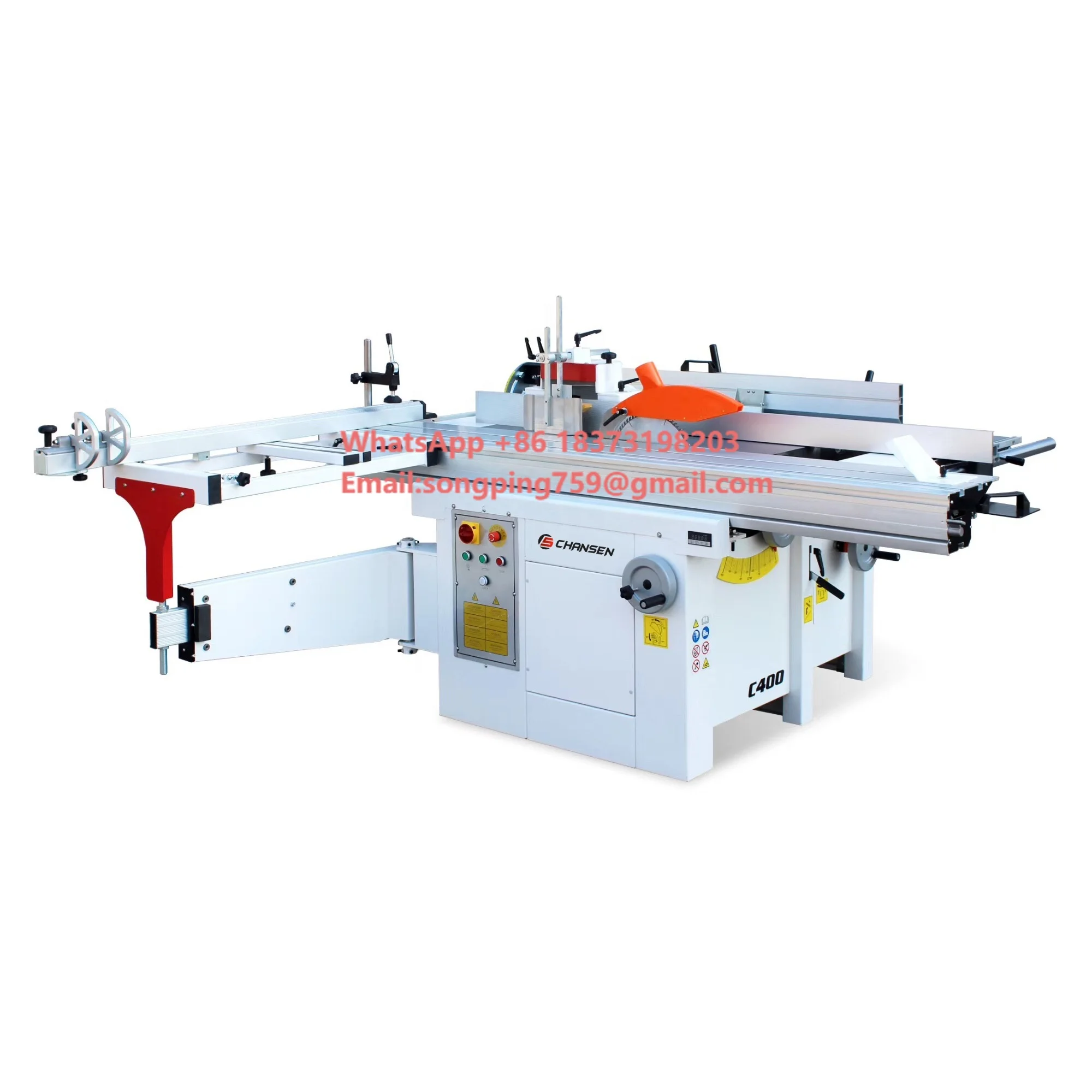 

Item# C400 Woodworking Combination Machine with 5 Functions