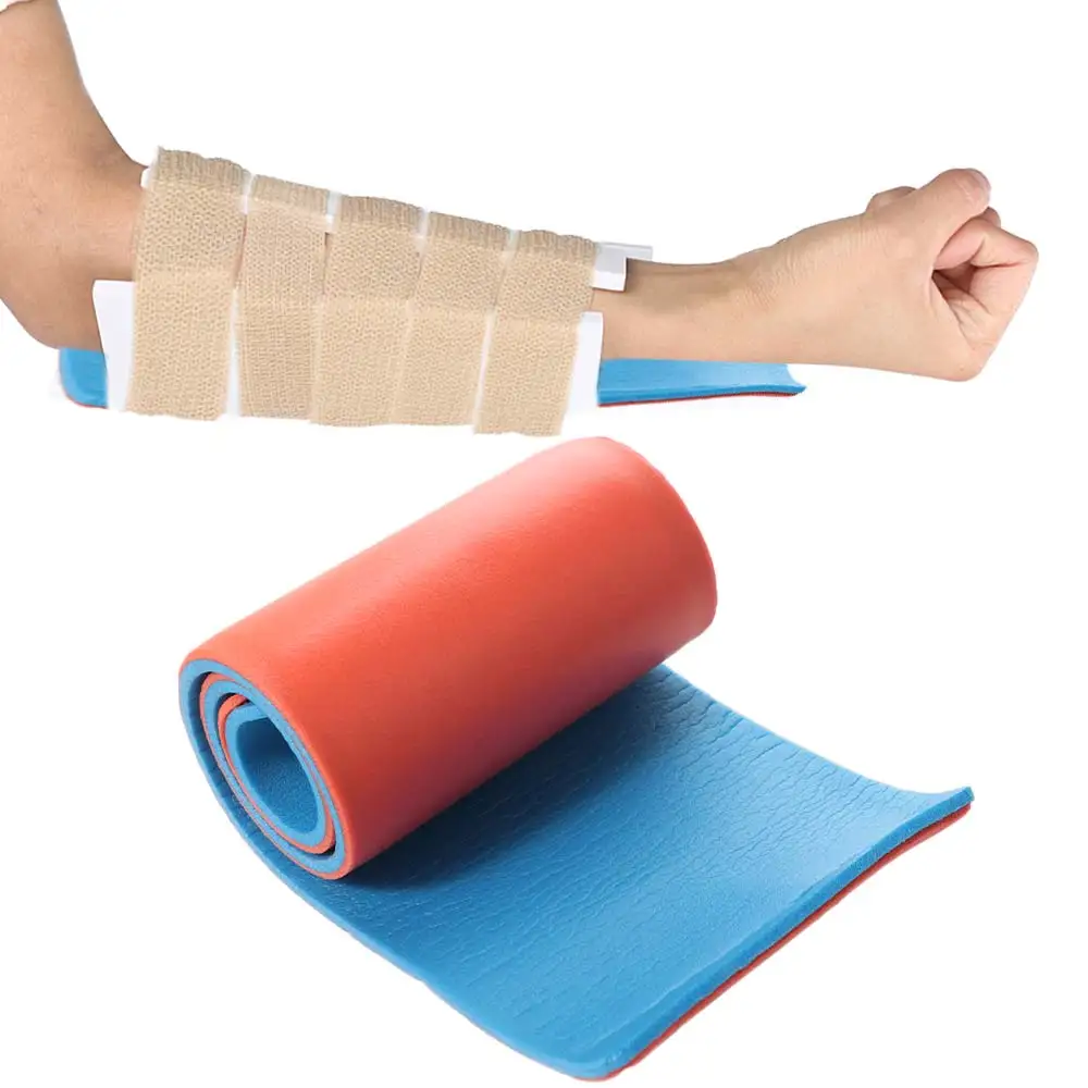 

Fixture Bone Aluminum Splint Roll Emergency Reusable Splint Fracture Fixed Arm Braces Lightweight Rescue Splint Outdoor Travel