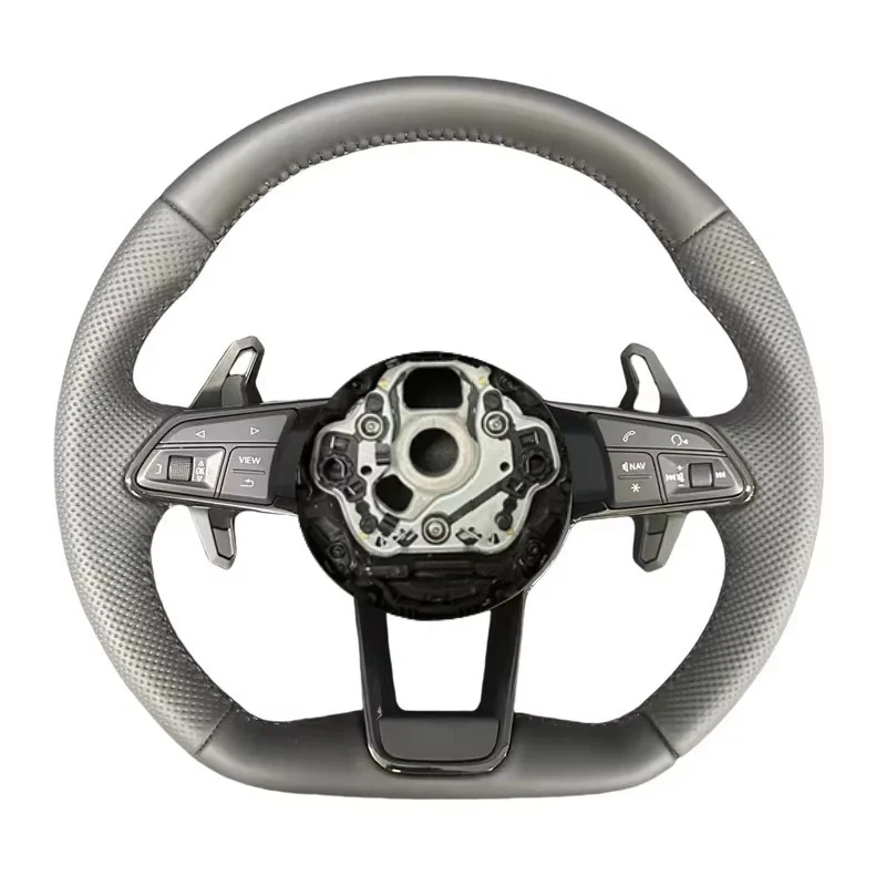 

For Audi R8 TT Mk2 Mk3 B8 RS TTS TTRs RS3 RS6 RS4 RS5 RS7 A3 D3 A4 A5 A6 C6 A7 A8 A1 Q3 Q5 Q7 Carbon Fiber Car Steering Wheel