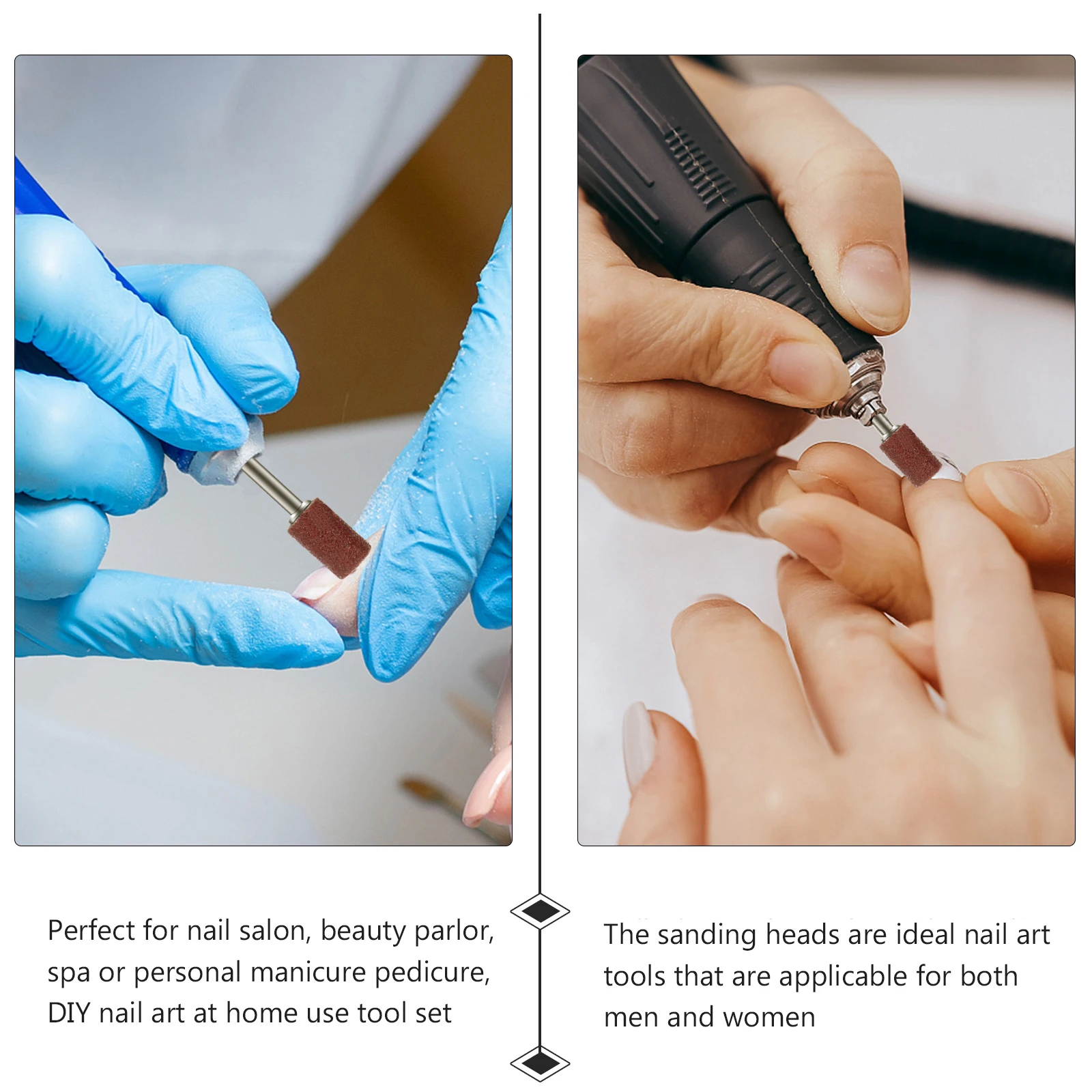 100 Stuks Nagel Schuurbanden Professionele Hars Schuurlinnen Schurende Voor Elektrische Nagelboor Polijsten En Smoothing Manicure Prep