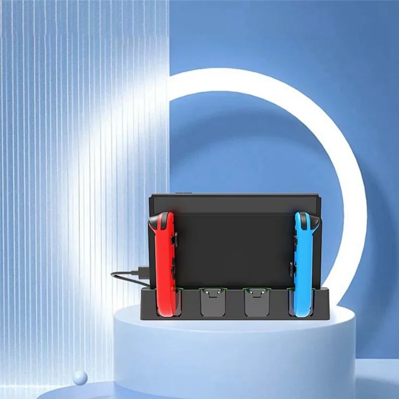 Для Nintendo Switch контроллер зарядное устройство док-станция держатель станции 4в1 для Switch/OLED игровая поддержка док-станции для зарядки
