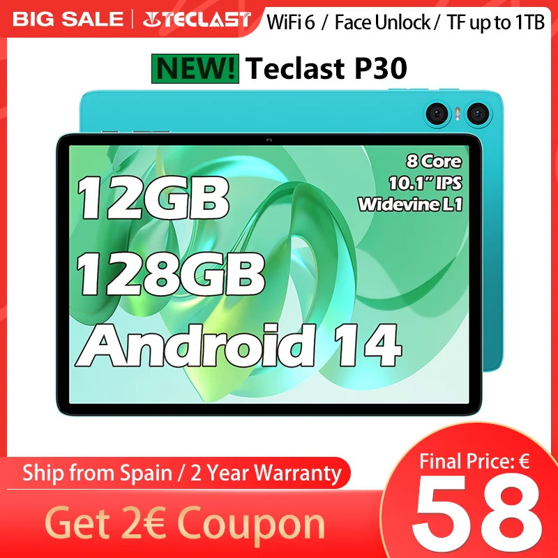 Teclast P30 z Androidem 14 – Najlepszy tablet 10,1 cala z 12 GB RAM i procesorem Unisoc T606 w 2025 roku?