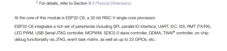 10 Stück/1 Stück ESP32-C6-WROOM-1 1U N16 N8 N4 ESP32C6 ESP32-C6-MINI-1-H4 H8 2,4G Wi-Fi 6 Ble 5 WLAN-Modul Zigbee 3.0 Thread – Detail 5