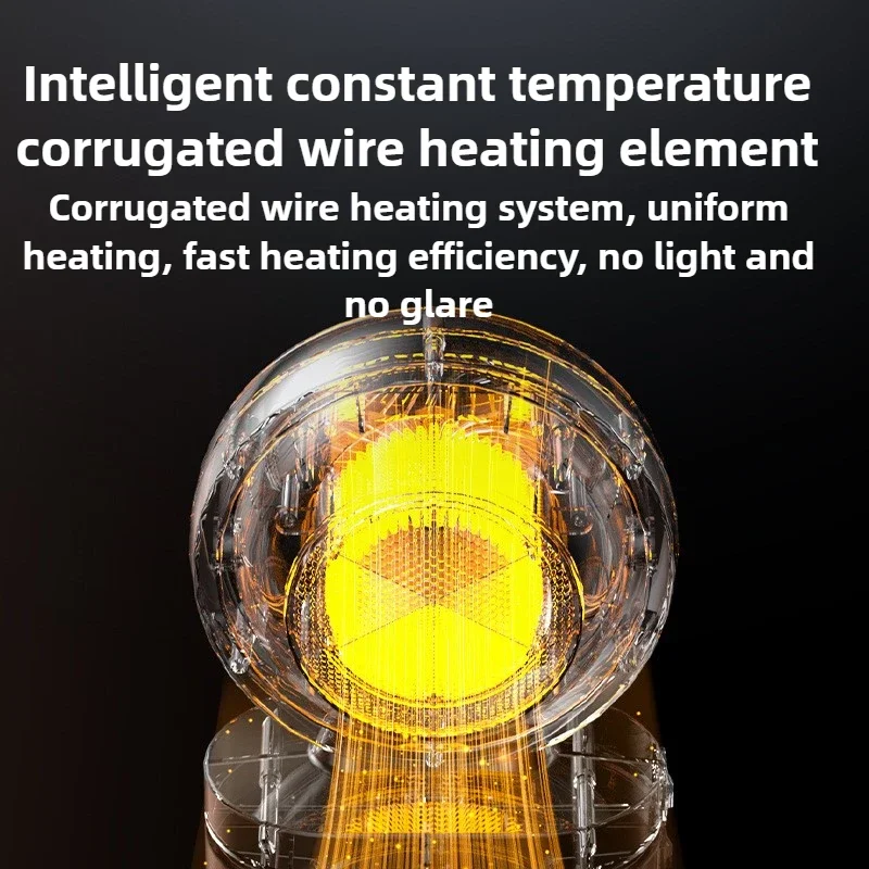 Электрический обогреватель горячего воздуха, нагревательные вентиляторы, мини-настольный вентилятор, портативный PTC-вентилятор, обогреватель для ванной комнаты, дома, электрический обогреватель, ЕС