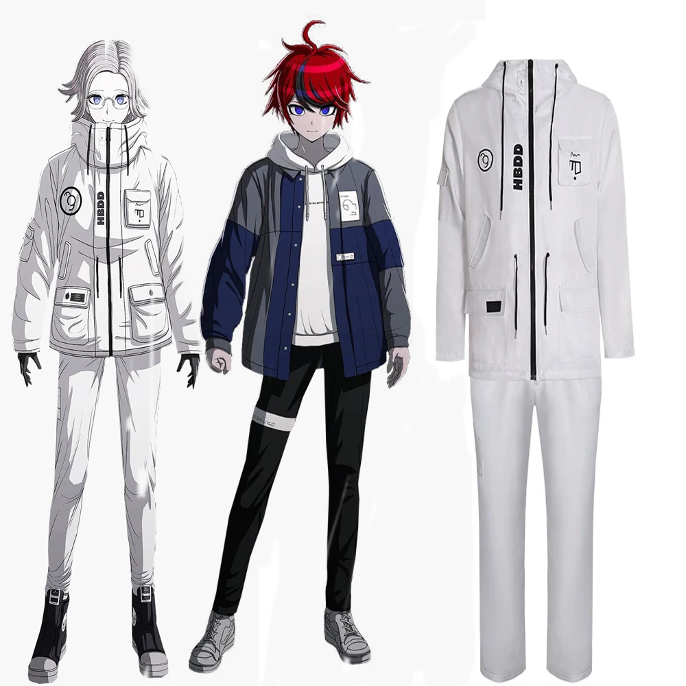 Anime HUNDRED LINE Aotsuki Eito Cosplay Costume Uniform Game Halloween Party for Women Men Carnival Props Performance Stage Wear