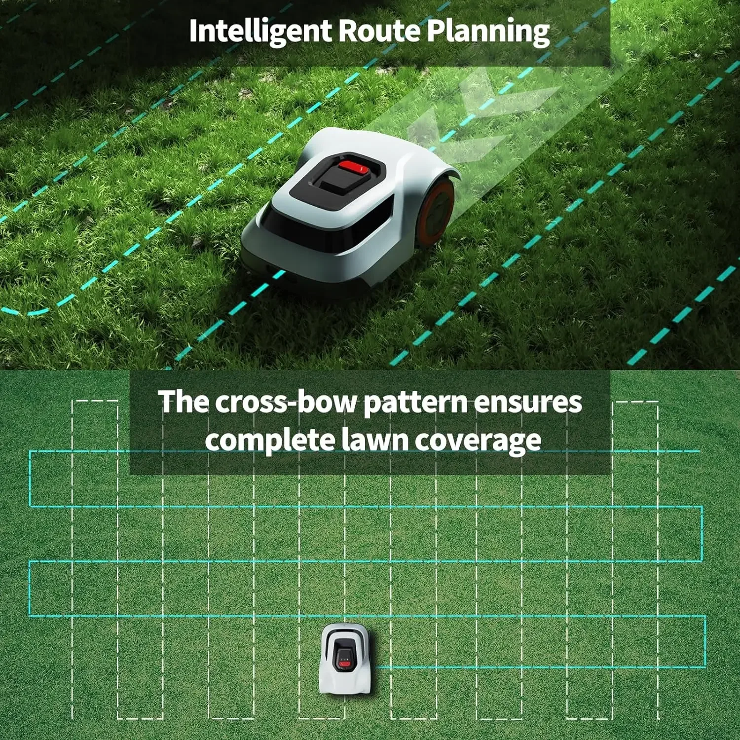 Robotic Lawn Mower Grass Cutter Machine Cortacesped Automatic Robot Mower