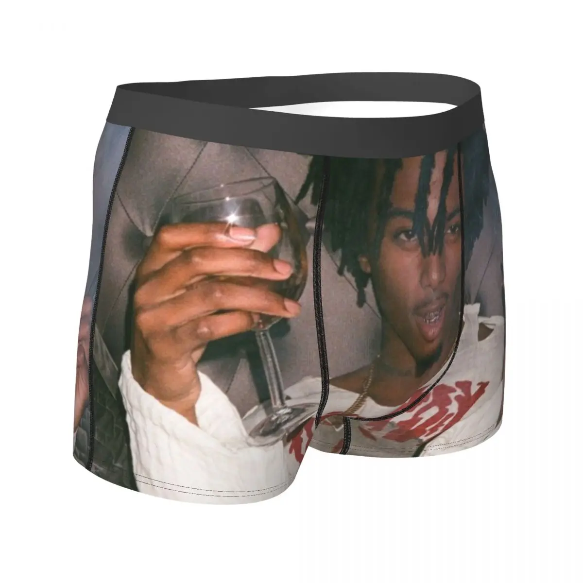 Self Titled Playboi Carti Design Underwear asap wlr mod Classic Underpants Design Shorts Briefs 3D Pouch Plus Size Boxer Shorts