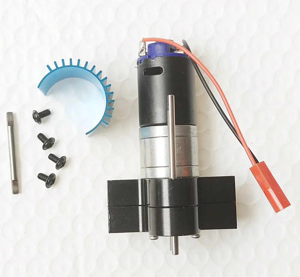 علبة تروس نقل المعادن 370 محرك بالوعة الحرارة لتقوم بها بنفسك ترقية أجزاء الملحقات لسيارة MN D90 D91 99 99S WPL B14 B24 C14 C24 C34 RC #1