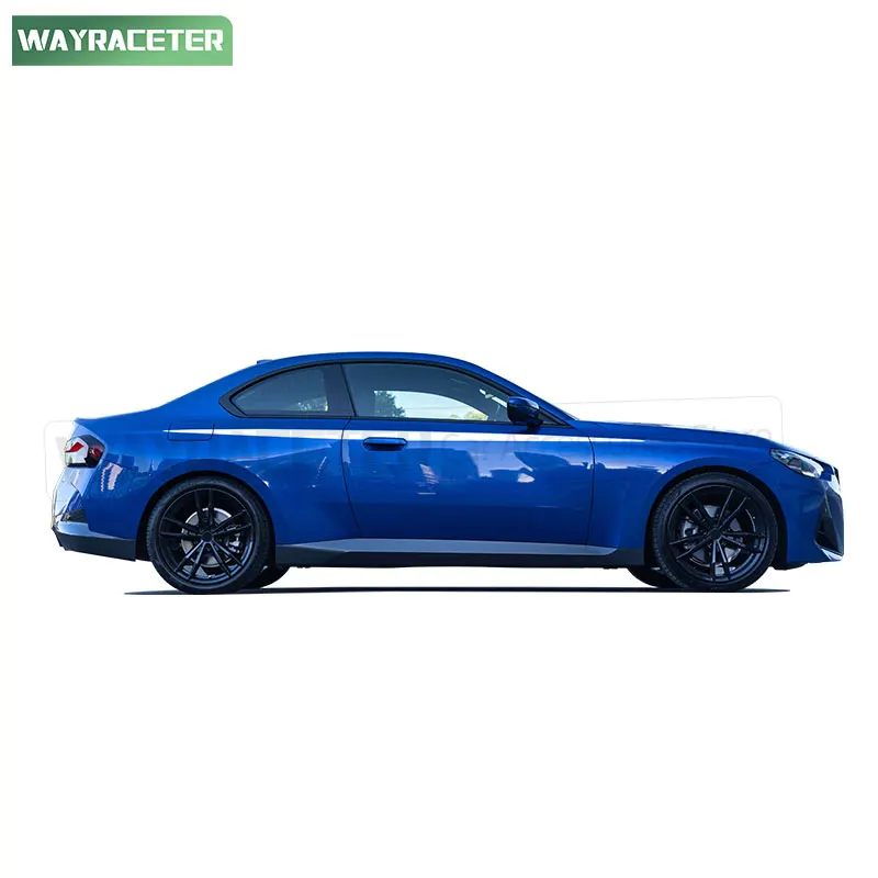 M الأداء ملصق الباب الجانب العلوي المشارب ملصق حائط من الفينيل لسيارات BMW 2 سلسلة كوبيه 2022 + G42 220i 230i M240i 2024 2025 اكسسوارات