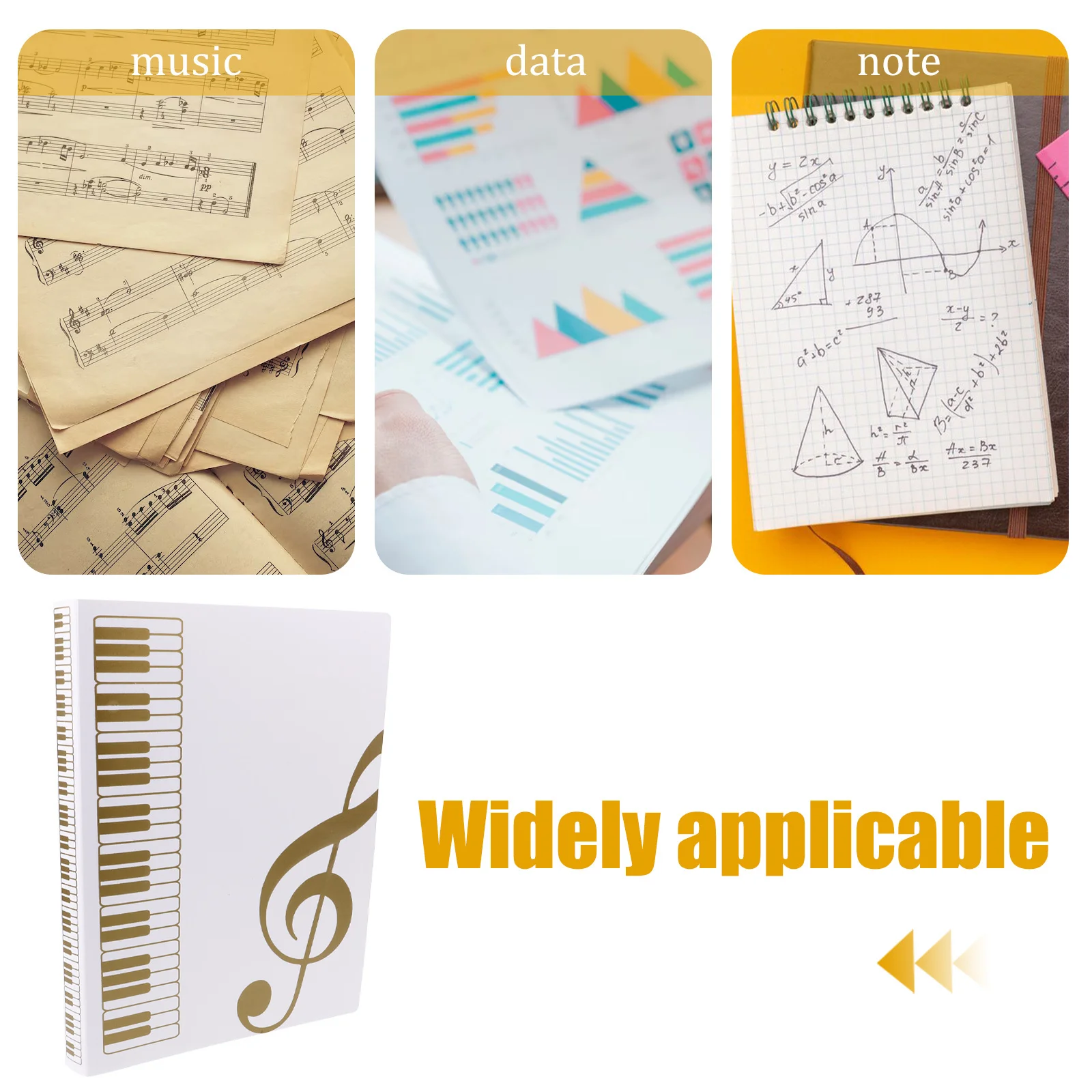 

Document Organizer Folder A4 Sheet Music Binder For Office School File Storage Paper Organizer Folder Instrument Accessory