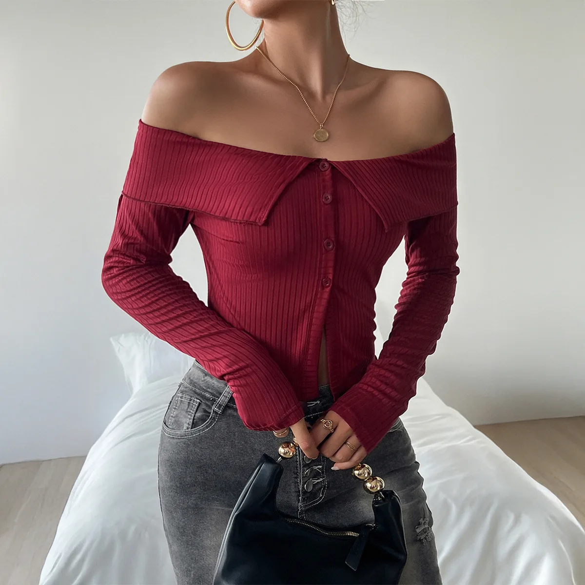 Elegant, Fashionable, High-end, Sexy Long-sleeved Women's Top For Spring/summer 2026 Summer Long Dress Vestidos Lace Elegant