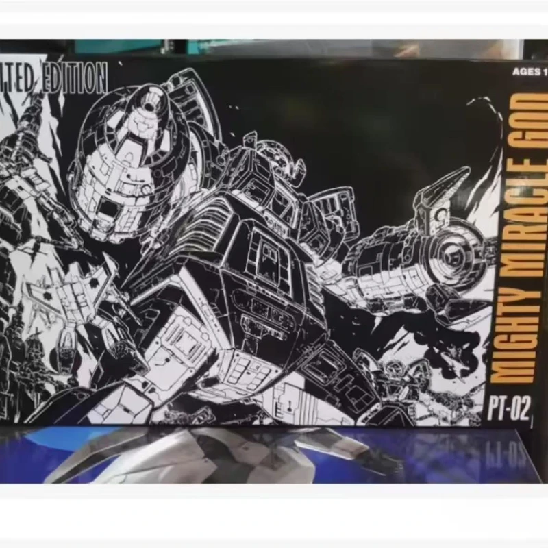 【Dostawa w 24 godziny】 Zabawka Transformująca Się PT-02B Forteczna Ochrona Niebieski Hercules Mechaniczny Strażnik Figurka Kolekcjonerska Prezent