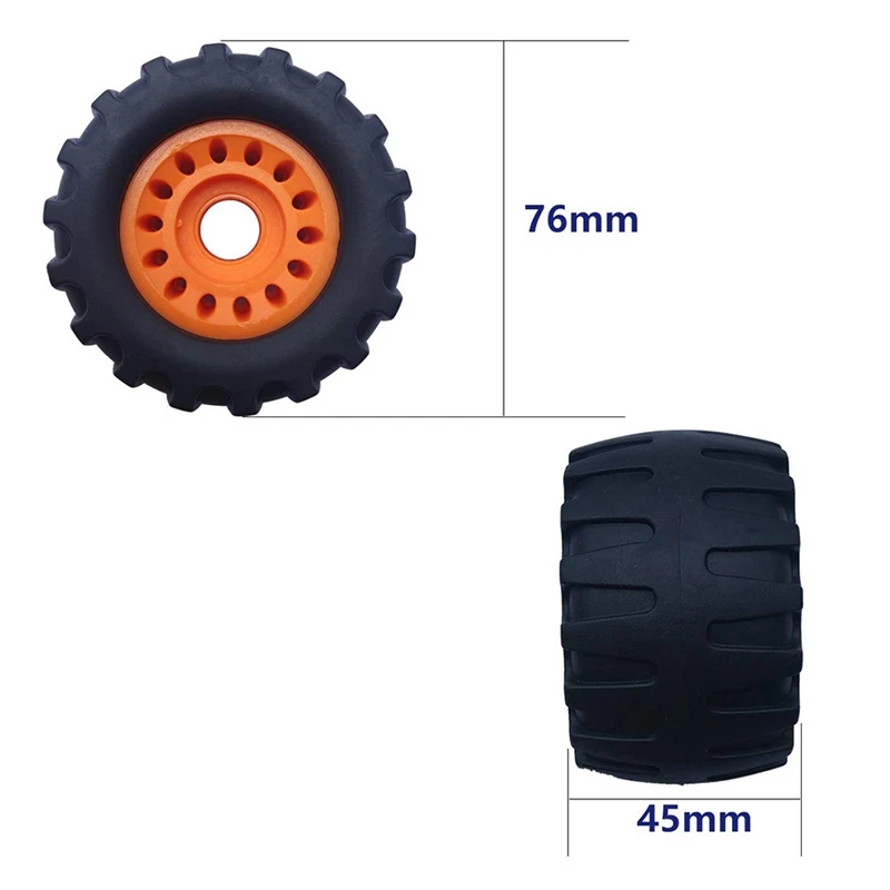 Hot 2Pcs Skateboard Wheels Longboard Dance Board Road Wheel Brush Street Off-Road Drift Board Shock-Absorbing Wheel