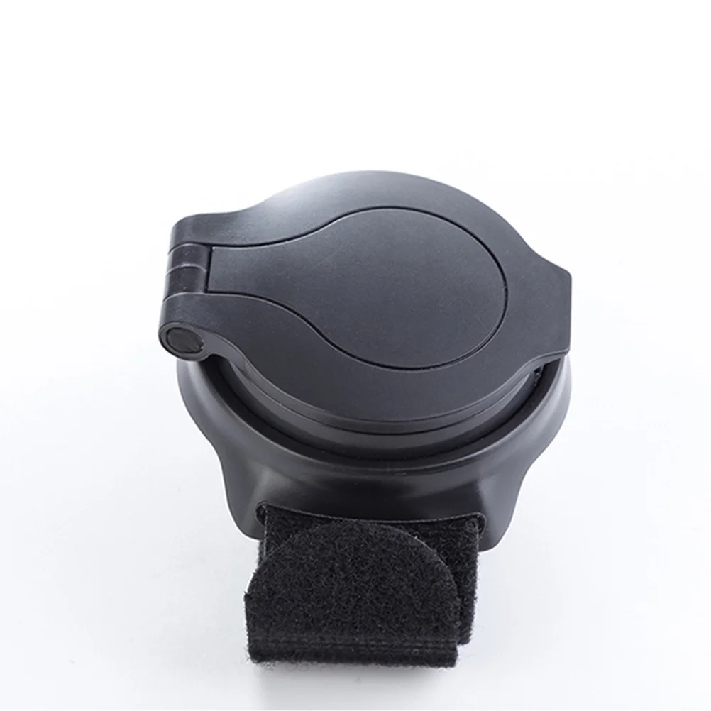 

2Pcs Bike Mirror Wristband Rear View Adjustable High Quality Durable Premium Material Compact Design (Black) Mirrors