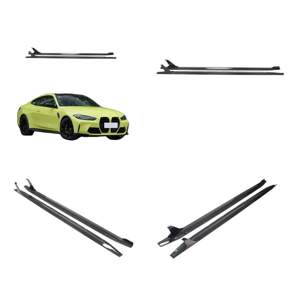 

G82 G83 M4 Carbon Fiber Side Skirts for 4 Series G82 G83 M4 Coupe 2-Door 2021-2022