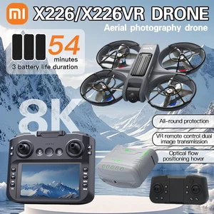 Xiaomi X226 / X226VR Mini Drone 4K Profesional Remote Control Helikopter Pesawat RC Drone dengan Layar Quadcopter Hadiah Mainan untuk Anak-anak 12 drone vr penjualan terbaik - №
