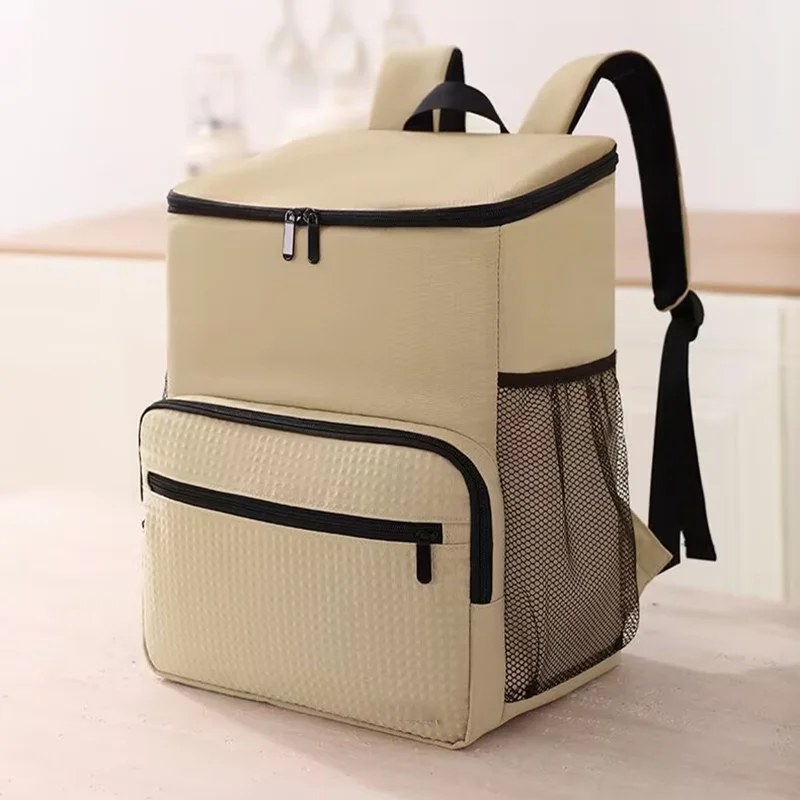 23L Cooler Backpack Leakproof Insulated Lunch Bag Camping Backpack for Outdoor Camping Hiking Picnics Beach Cold insulation