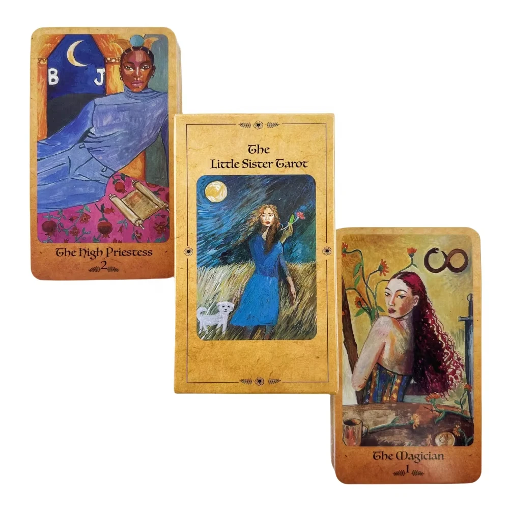 The Little Sister Tarot Witchy Beginner Tarot Learning Tarot Cards For Beginners