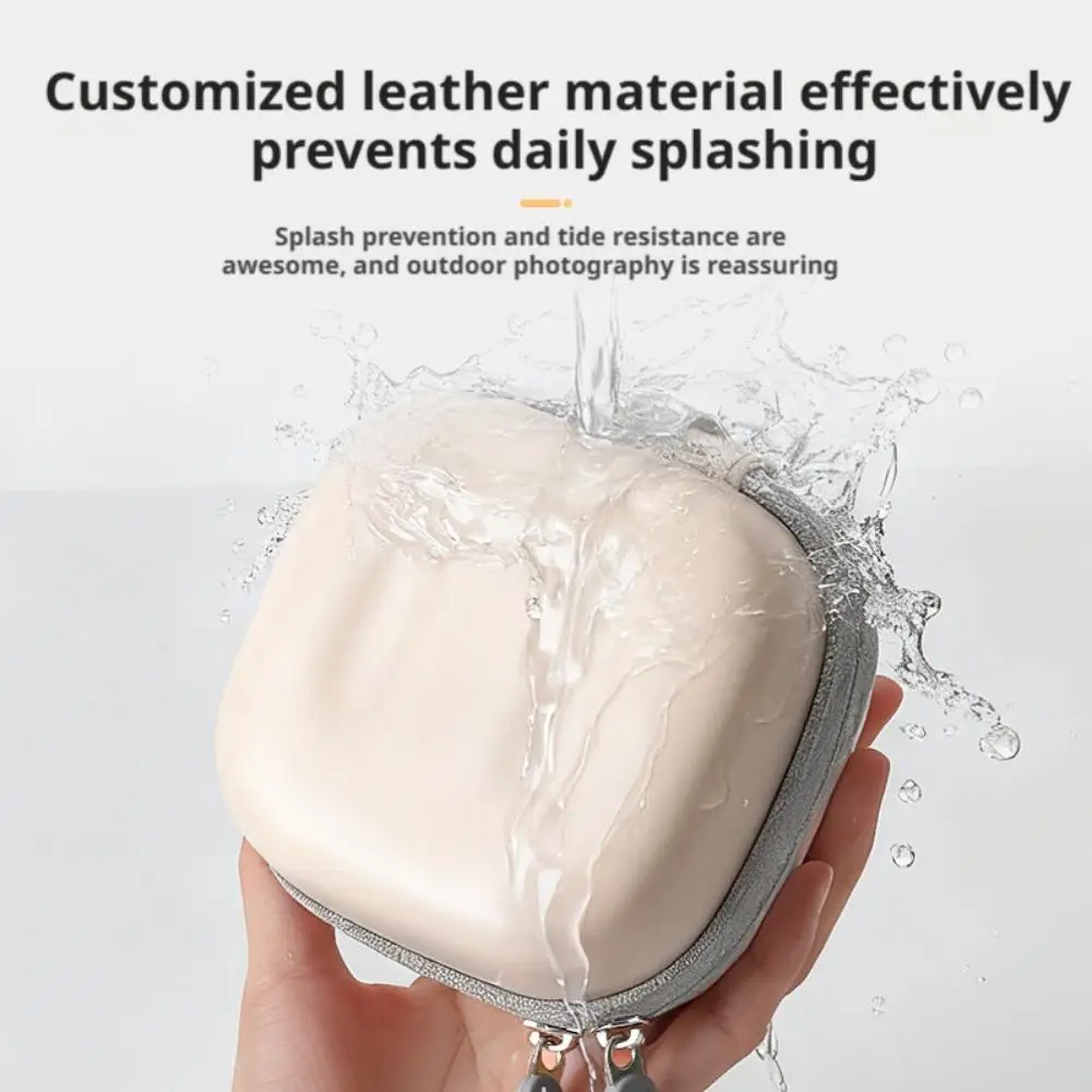 For Multi-Color Hard Shell Storage Bag for DJI Action 6 & Action 5  Macaron Accessory Box, Shadow Stone Camera Body Case Accesso