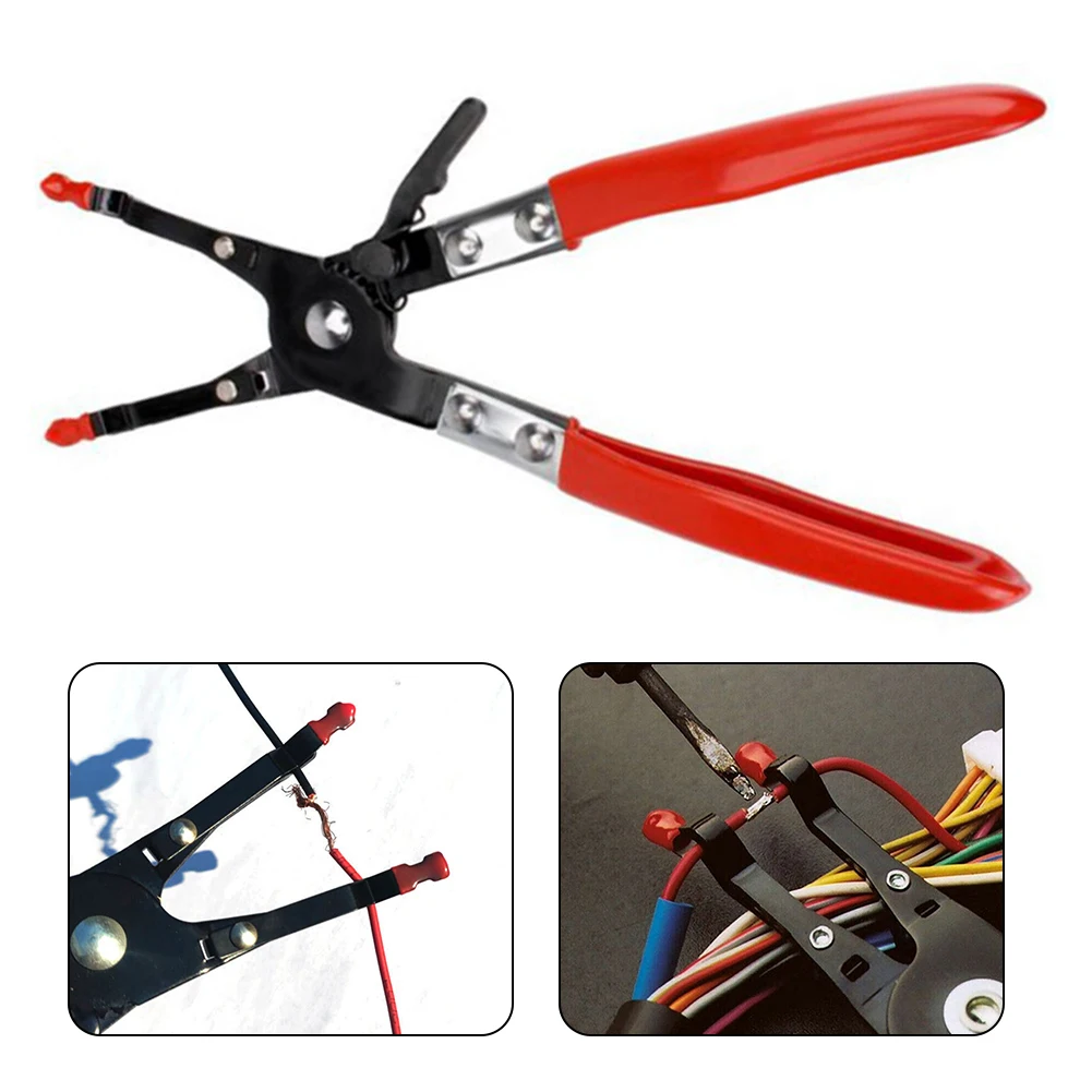 1pc Soldering Plier Wire Welding Clamp Car Vehicle Soldering Aid Pliers Repair Tools For Car Maintenance Electrical Work